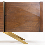 ТВ-тумба в цвете американский орех Introduce варинант исполнения - 4 | Loft Concept в Казани