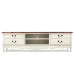 ТВ-тумба в стиле прованс из массива берёзы Interiors Romance варинант исполнения - 1 | Loft Concept в Казани