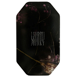 Шкатулка из эпоксидной смолы с цветами черная Epoxy Resin Pink Flowers Box Black варинант исполнения - 1 | Loft Concept в Казани