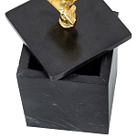 Мраморная шкатулка с бюстом из металла KELLY WEARSTLER варинант исполнения - 5 | Loft Concept в Казани