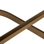 Стул барный букле бежевый с каркасом цвета матовое золото Tactility варинант исполнения - 4 | Loft Concept в Казани