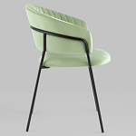 Стул в велюре фисташкового цвета Horizon варинант исполнения - 2 | Loft Concept в Казани