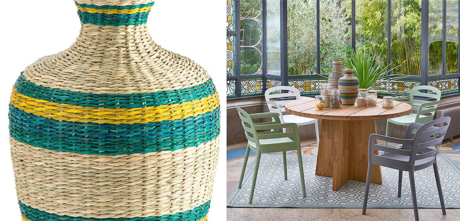 Ваза Wicker Vase бамбук Ваза Wicker Vase бамбук - Loft-Concept в Казани