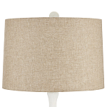 Торшер с белым каркасом и тканевыми абажуром Natural Stems варинант исполнения - 4 | Loft Concept в Казани