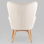 Белое кресло на ножках из массива CORDELIA варинант исполнения - 4 | Loft Concept в Казани