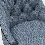 Мебельная ткань Шенилл голубой цвет 142 см T4-49 варинант исполнения - 12 | Loft Concept в Казани