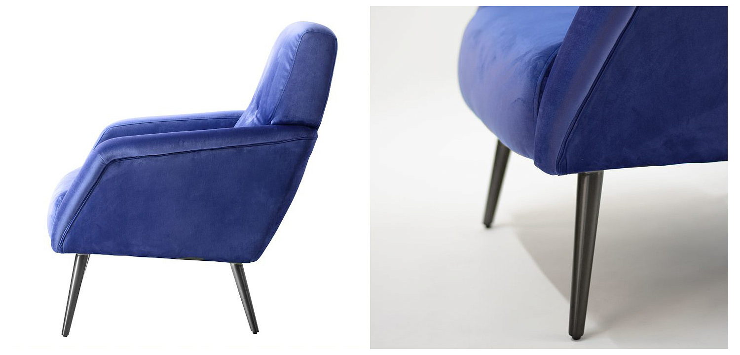 Кресло Diaspro Chair blue Кресло Diaspro Chair blue - Loft-Concept в Казани