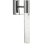 Бра со стеклянным плафоном хром Gileberte Glass Tube Wall Lamp Chrome варинант исполнения - 2 | Loft Concept в Казани