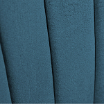 Барный стул со спинкой на 4-х деревянных ножках Синий Велюр Ava Charm варинант исполнения - 4 | Loft Concept в Казани