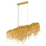 Люстра подвесная с металлическими дугами и длинными цепочками 115 см Atlantis Chain варинант исполнения - 6 | Loft Concept в Казани