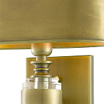 Бра с овальным абажуром на прозрачном основании Masculinity варинант исполнения - 1 | Loft Concept в Казани