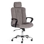 Кресло компьютерное City Chair хром флок варинант исполнения - 2 | Loft Concept в Казани