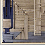 Аксессуар Геометрическая абстракция Figurative Beige Wall Hangings варинант исполнения - 1 | Loft Concept в Казани