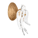 Бра с прозрачной стеклянной фигуркой птички Serip Voa варинант исполнения - 3 | Loft Concept в Казани