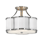 Потолочный светильник с декоративными заклепками Hinkley  варинант исполнения - 11 | Loft Concept в Казани