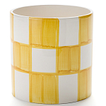 Кашпо из керамики с графическими принтами Brighter варинант исполнения - 5 | Loft Concept в Казани