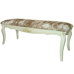 Банкетка велюр в стиле прованс Blaise French Seating Banquette варинант исполнения - 1 | Loft Concept в Казани