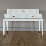 Премиальная Консоль с тремя ящиками Elsa Dreams White варинант исполнения - 3 | Loft Concept в Казани