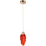 Подвесной светильник Soar Hanging Lamp Brass Red Красный варинант исполнения - 2 | Loft Concept в Казани