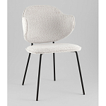 Стул Bellamy букле светло-серый варинант исполнения - 1 | Loft Concept в Казани