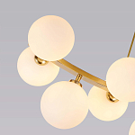 Люстра подвесная с белыми лампами в форме шара Felicitat варинант исполнения - 3 | Loft Concept в Казани