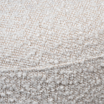 Кресло без подлокотников с обивкой из белой ткани букле Pacification варинант исполнения - 3 | Loft Concept в Казани