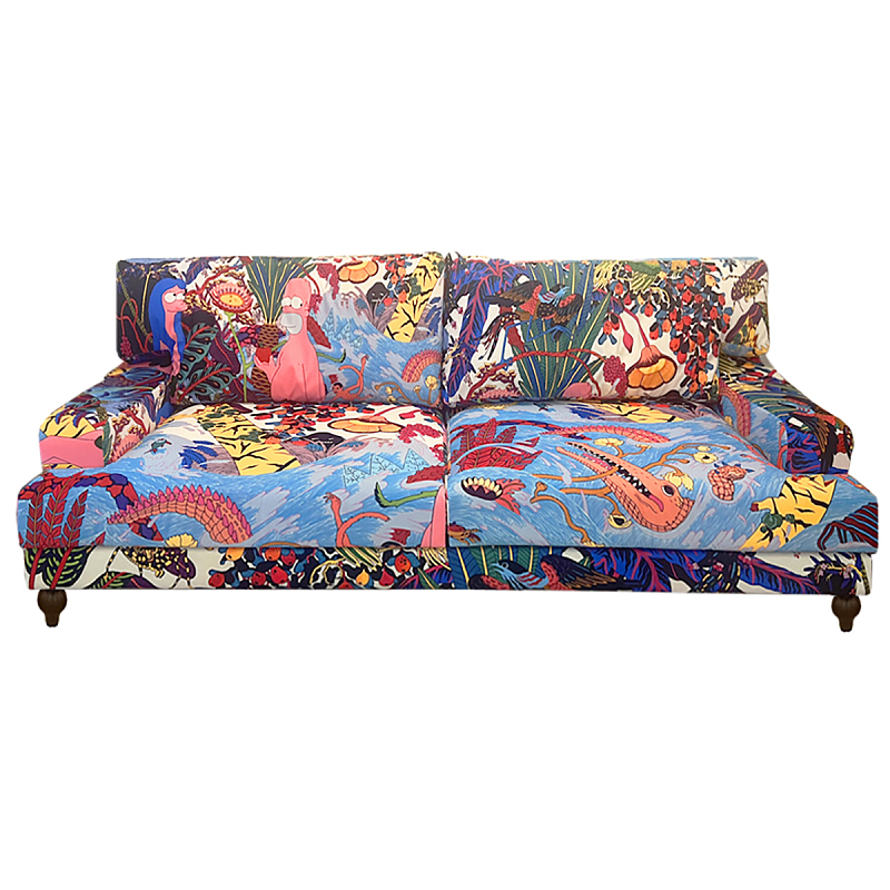 Премиальный Акцентный Диван Simpsons in Paradise Pop Art Sofa Мульти Премиальный Акцентный Диван Simpsons in Paradise Pop Art Sofa Мульти в Казани | Loft Concept