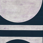 Обои ручная роспись в стиле Арт-деко Assemblage Aluminium Leaf with désargenter pearlescent antiquing варинант исполнения - 2 | Loft Concept в Казани