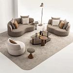 Двухместный диван Calypso варинант исполнения - 4 | Loft Concept в Казани