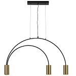 Линейный светильник с дугообразным каркасом Daviau Linear Arch Light 3 варинант исполнения - 2 | Loft Concept в Казани