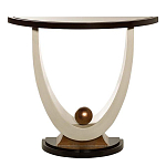 Консоль на полукруглой основе Stylish Pearl варинант исполнения - 2 | Loft Concept в Казани