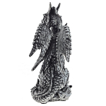 Часы в виде дракона Silver Dragon Clock варинант исполнения - 2 | Loft Concept в Казани