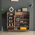 Комод в прихожую для хранения обуви Moon Walnut Furniture варинант исполнения - 2 | Loft Concept в Казани