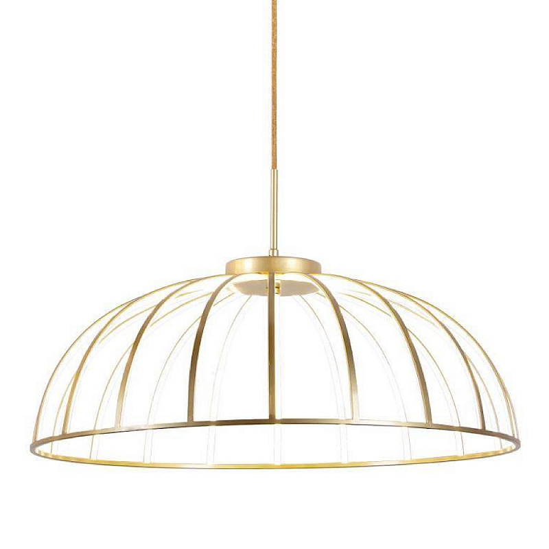 Подвесной светильник Brass Modern FRITURE VERTIGO PENDANT  Матовая латунь Белый в Казани | Loft Concept 