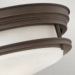 Потолочный светильник для ванных комнат со стеклянным плафоном в форме перевернутого конуса Hinkley варинант исполнения - 23 | Loft Concept в Казани