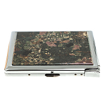 Портсигар на 10 сигарет с газовой зажигалкой из натурального камня Эвдиалит Stone Cigarettes Cases варинант исполнения - 5 | Loft Concept в Казани