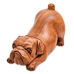 Статуэтка деревянная в виде собаки Puppy варинант исполнения - 1 | Loft Concept в Казани
