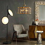 Торшер черный с 2-мя большими лампами Black Diffusers варинант исполнения - 3 | Loft Concept в Казани