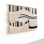 Художественный Гобелен из нитей Макраме Dunes Wall Art варинант исполнения - 1 | Loft Concept в Казани