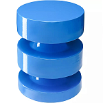 Столик приставной фигурный синий Curly Blue Table варинант исполнения - 1 | Loft Concept в Казани