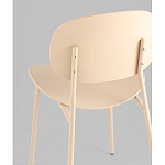 Стул Edie пластик бежевый варинант исполнения - 3 | Loft Concept в Казани