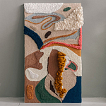 Тканый вручную текстильный гобелен Orchid варинант исполнения - 4 | Loft Concept в Казани