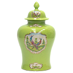 Фарфоровая ваза с крышкой Eden Garden варинант исполнения - 1 | Loft Concept в Казани