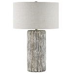 Настольная лампа с каркасом с состаренным эффектом Ancient Column варинант исполнения - 3 | Loft Concept в Казани