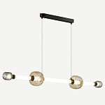 Светодиодный подвесной светильник Rovelly Black варинант исполнения - 2 | Loft Concept в Казани