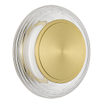 Бра круглое золото/прозрачный Plumpness LED 7 варинант исполнения - 2 | Loft Concept в Казани