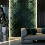 Гипсовая 3D Панель D-03 варинант исполнения - 1 | Loft Concept в Казани