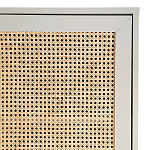 Шкаф с двумя дверцами из плетеного ротанга Tomio Wicker Furniture варинант исполнения - 6 | Loft Concept в Казани