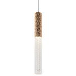 Подвесной светильник Dew Drops Tube Gold Hanging Lamp варинант исполнения - 1 | Loft Concept в Казани