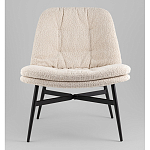 Кресло лаунж Tail молочный варинант исполнения - 4 | Loft Concept в Казани